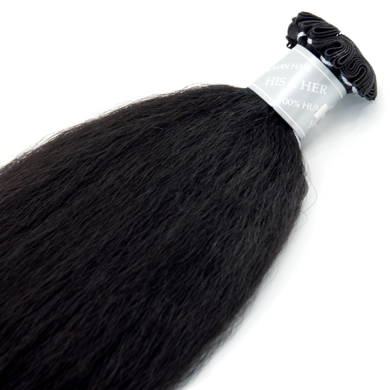 50% Italian Mink® - Handtied Weft Kinky Straight