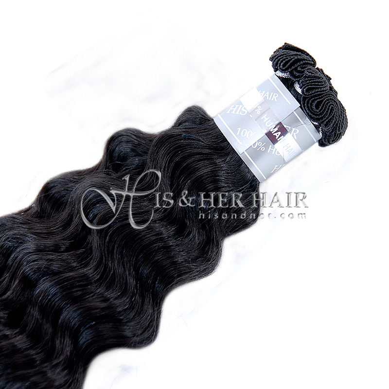 50% Italian Mink®  - Handtied Weft Water Wave