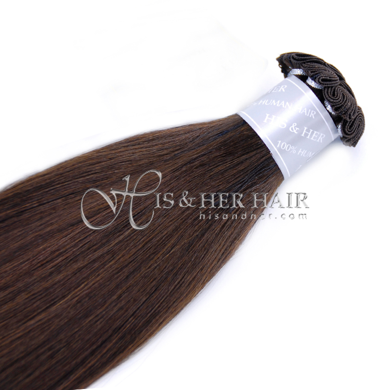 50% Italian Mink® - Handtied Weft Natural Perm Straight