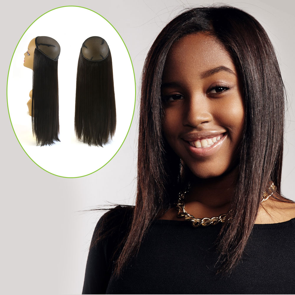 12" Magic Extensions in Natural Perm Straight - REGULAR 100% Human Hair