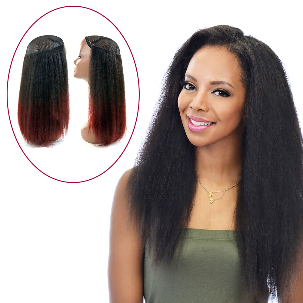 14" Magic Extensions in Kinky Straight - ITALIAN MINK® 100% Human Hair