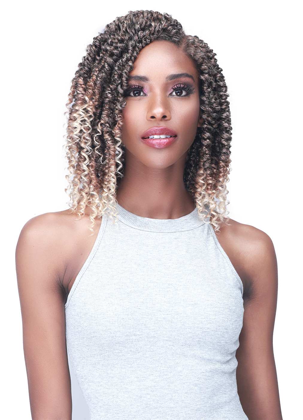 MLF612 NU LOCS SPRING TWIST 14"